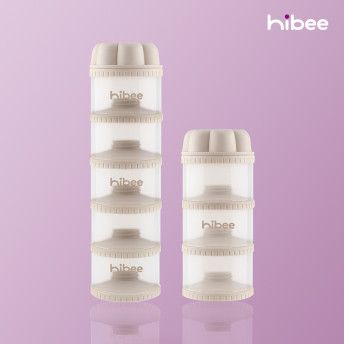 오늘의집 하이비 항균 칸칸 분유케이스 분유통 분유소분통 5단