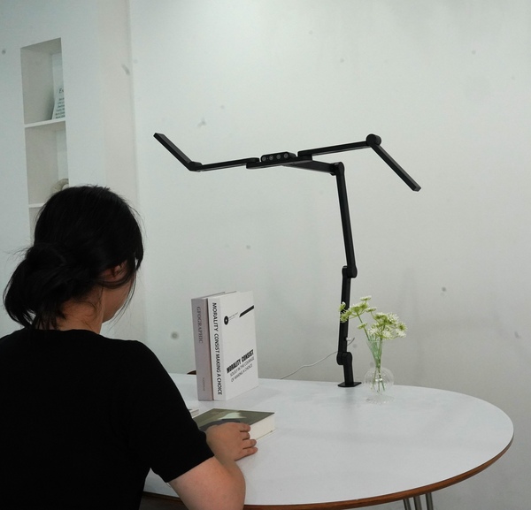 스탠드 멜라토닌 led 시력보호 와이드 공부 조명 독서등 STDL04클램프리모컨형