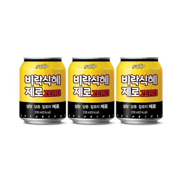 비락식혜 제로 238ml*24캔(뚱캔)