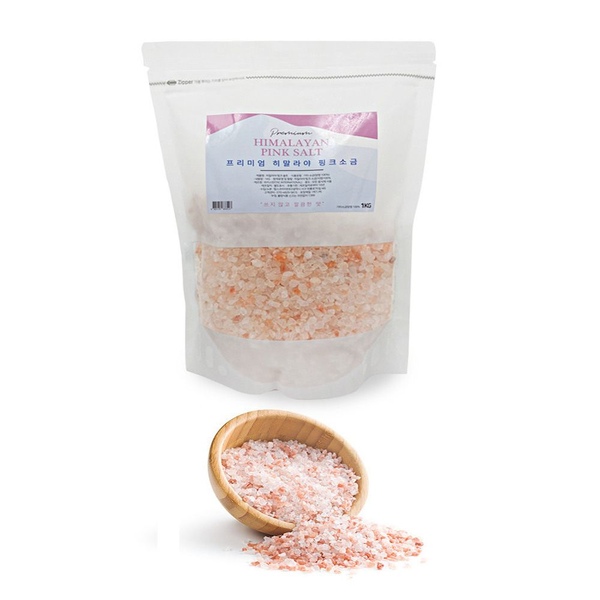 히말라야 핑크솔트 소금 식용 굵은입자 1kg