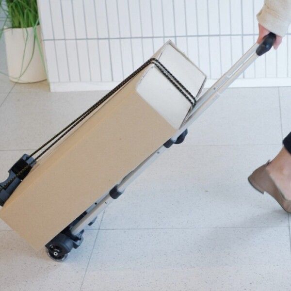 제이피스토어 접이식 핸드카트 쇼핑카트 장바구니 케리어 시장 바구니 손수레