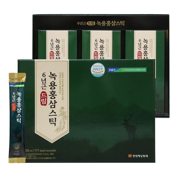 6년근드림녹용홍삼스틱