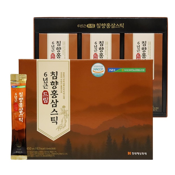 6년근 드림침향홍삼스틱