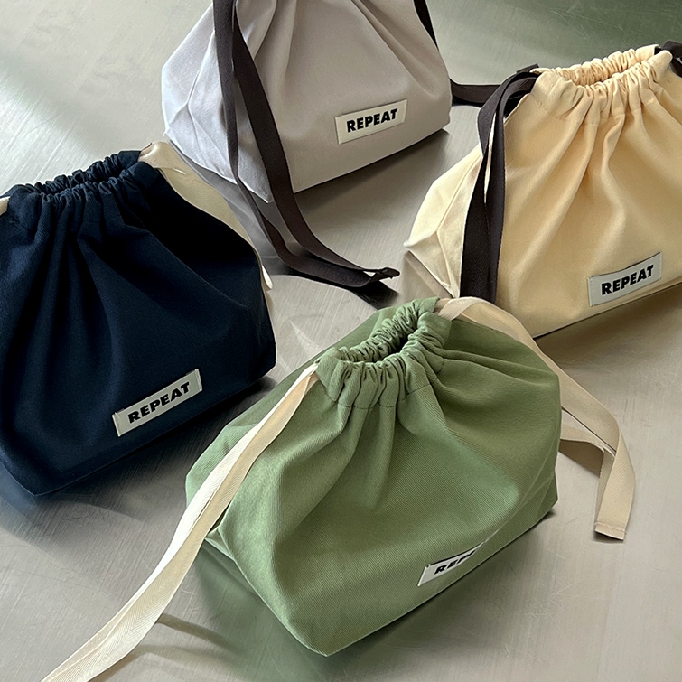 리핏 컬러 복조리 파우치 4colors