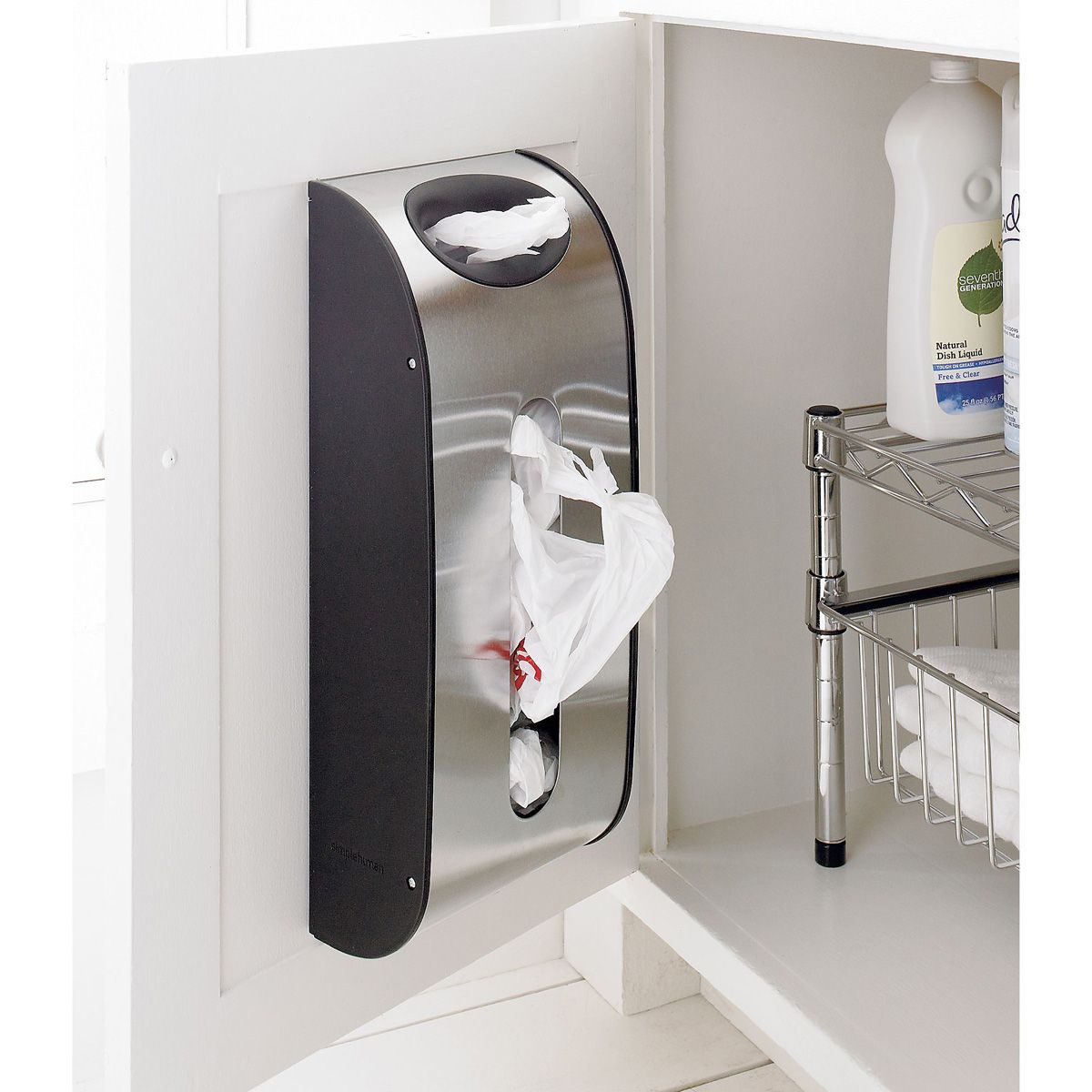 simplehuman(심플휴먼) *정품 / 공식* 심플휴먼 비닐봉지 벽걸이 디스펜서
