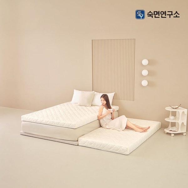 베이직 탄탄한 매트리스 6cm 10cm 15cm 원룸 침대 바닥 단단한 토퍼 수면매트