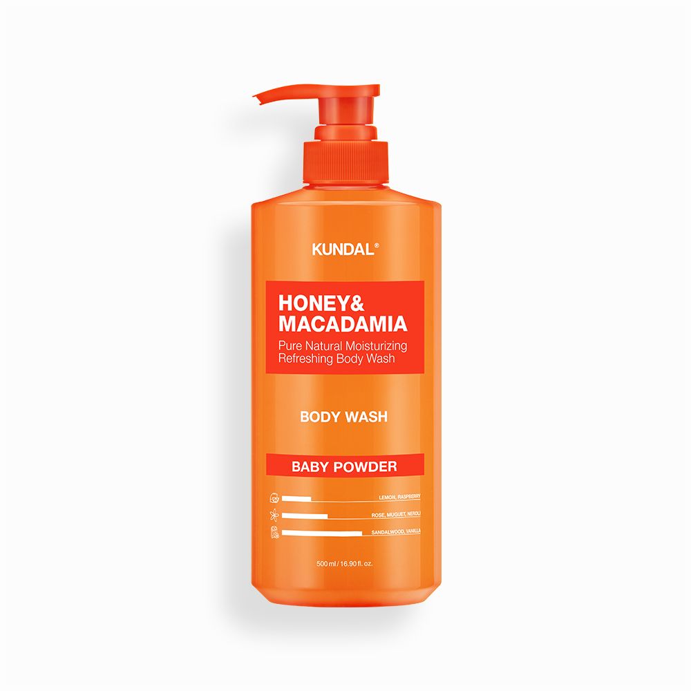 오늘의집 쿤달 허니 앤 마카다미아 퓨어 바디워시 500ml