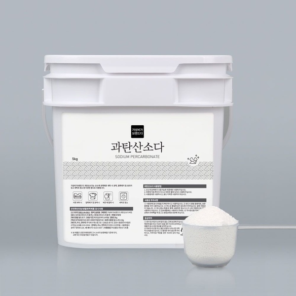 과탄산소다 버킷 5KG+계량스푼