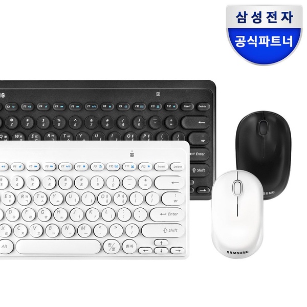 SRP-9610 무선키보드마우스세트 블랙 화이트