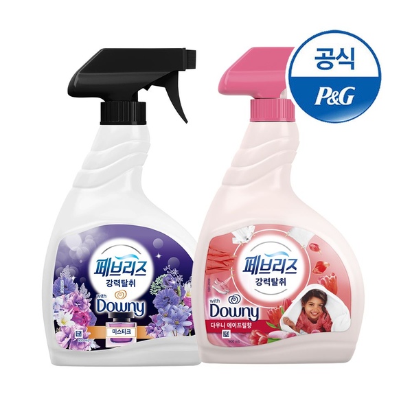 섬유탈취제 900ml 대용량 2개