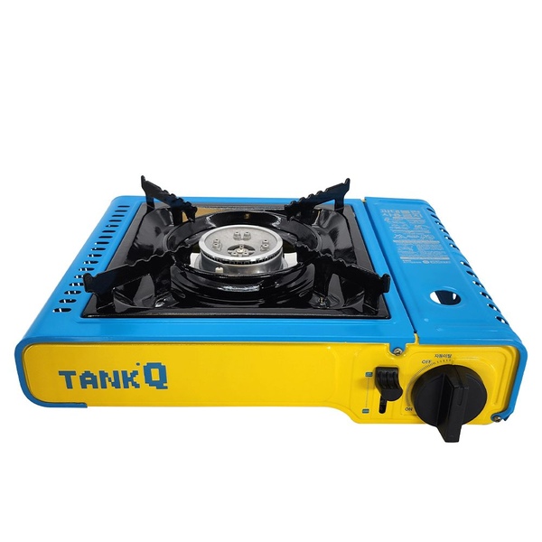 탱큐 클래식 휴대용 가스레인지 캠핑용 가스버너 ST-9100(옐로우&블루)