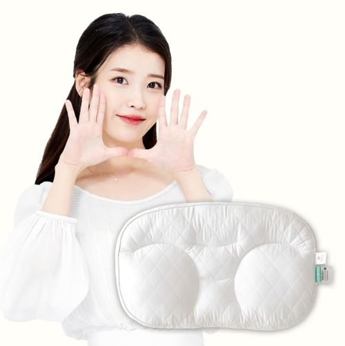 기능성 4분할 측면 수면 목이 편안한 깊은잠베개+냉감 베개커버1P