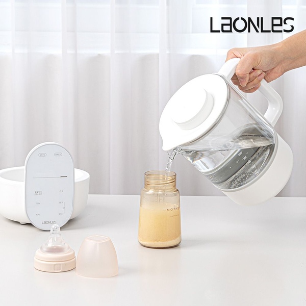 LAONLES 무선전기포트 분유포트 티포트 1.3L 핑크