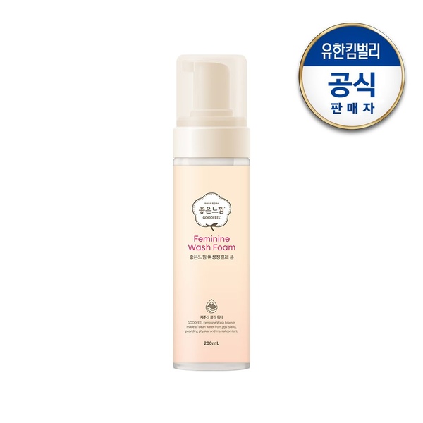 좋은느낌 여성청결제 폼 200mlx1개