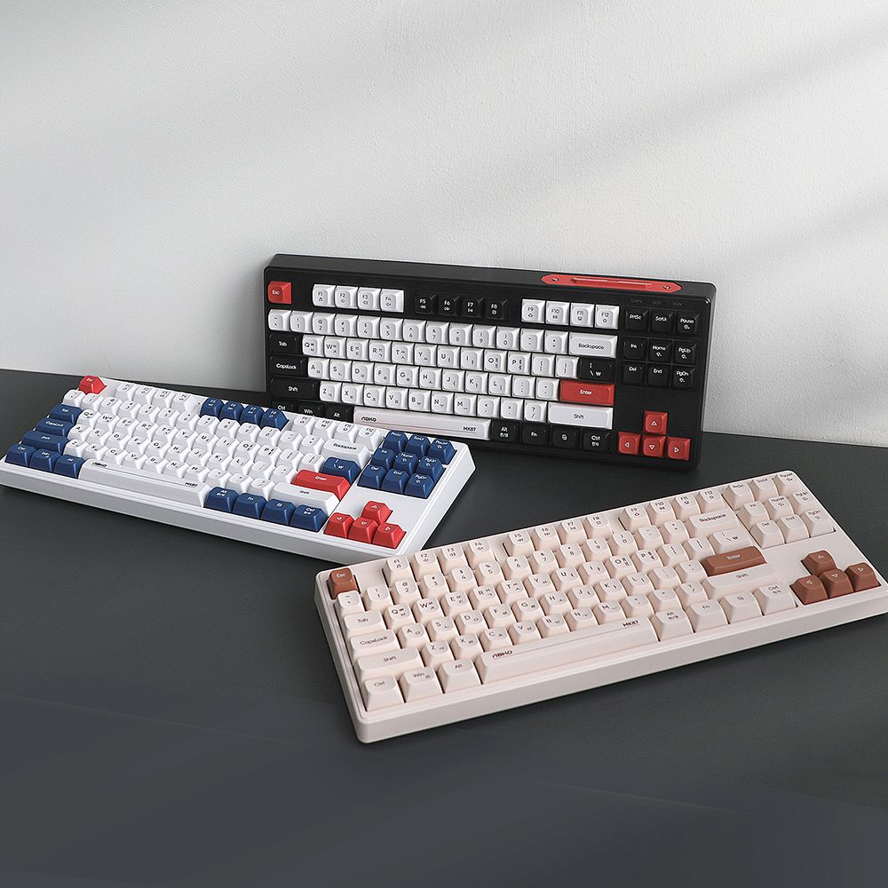 앱코 MK87 저소음 텐키리스 멤브레인 LED 키보드