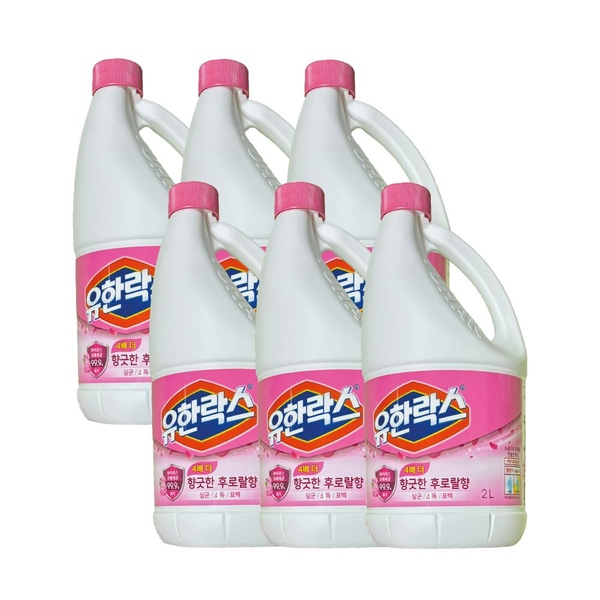 유한락스 후로랄 2L x 6개(1박스)