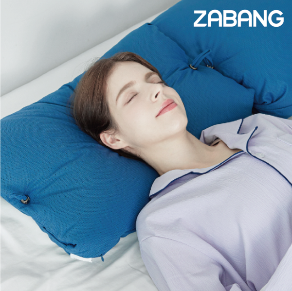 자방 더블레이어 에어칩 베개 낮은 높이조절 빨대 바이오칩 일자목 디스크