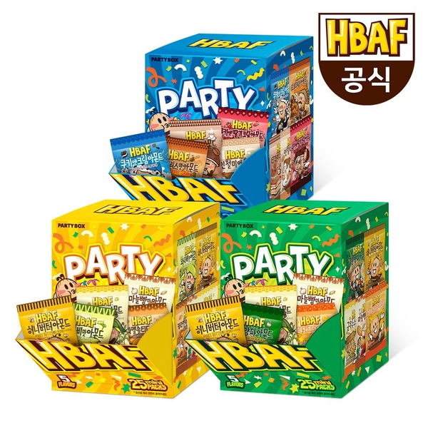 5가지맛 파티박스 (20gX25봉)