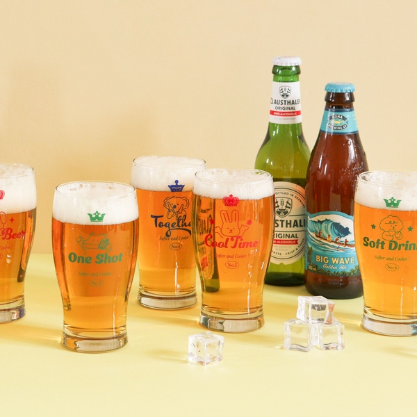 홈파티 필수템 마이 버디 맥주잔 6P 세트 (380ml 집들이 신혼부부 선물 추천)