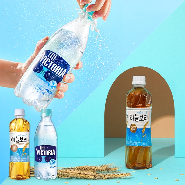 더 빅토리아 탄산수/탄산음료 500ml*20개(10종 중 택1)+하늘보리 500ml*20개