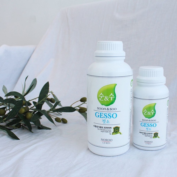 순앤수 젯소 페인트 프라이머 시트지 방문 가구 500ml 1L