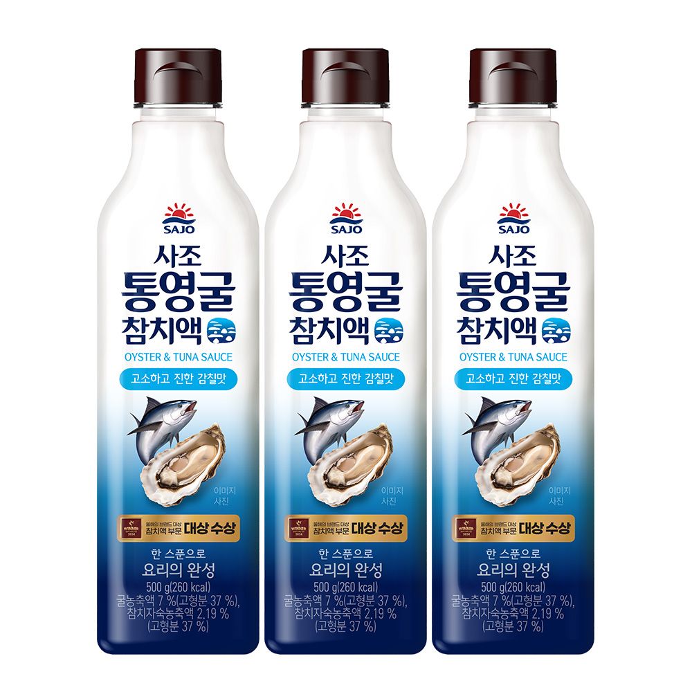 통영굴 참치액 500g*3개 가격 비교 사조대림 통영굴 참치액 500g*3개