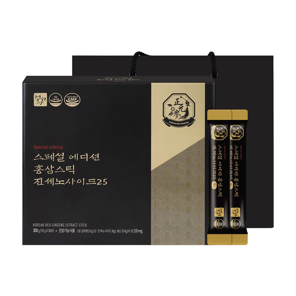 오늘의집 스페셜 에디션 홍삼스틱 진세노사이드25 1박스 30포