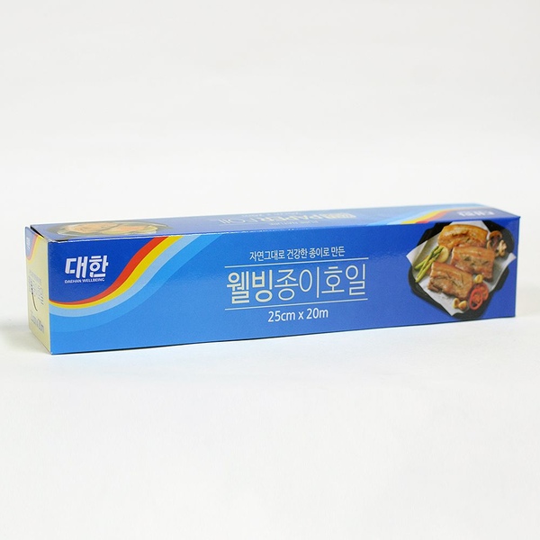 대한웰빙 종이호일 3size 기름종이 쿠킹호일