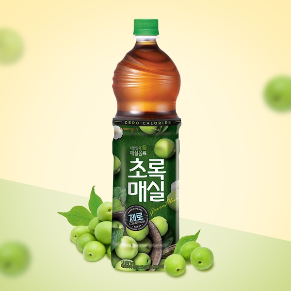 초록매실 제로 1.5L*6개/500mL*12개
