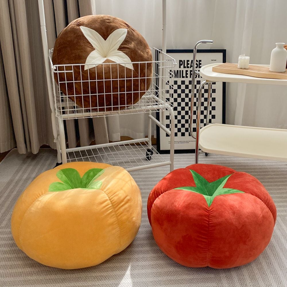 영니크 과일 야채 인형쿠션 42cm 토마토 버섯 침대 소파 등쿠션 이사 집들이선물
