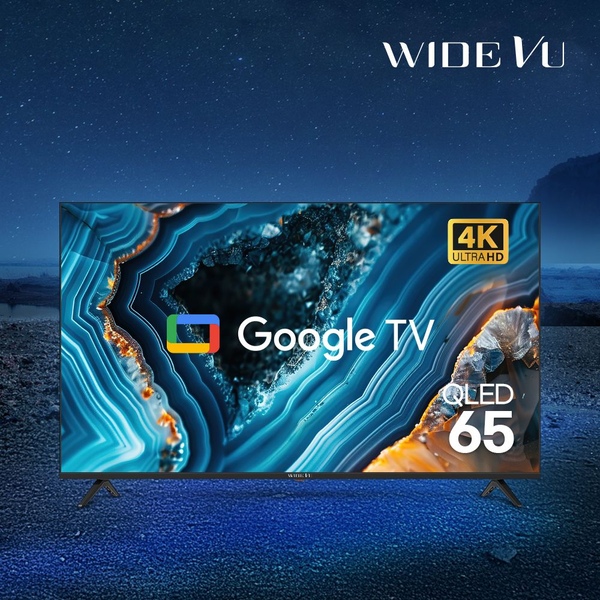 구글 스마트 티비 165cm(65인치) 4K QLED UHD TV EKW651QA