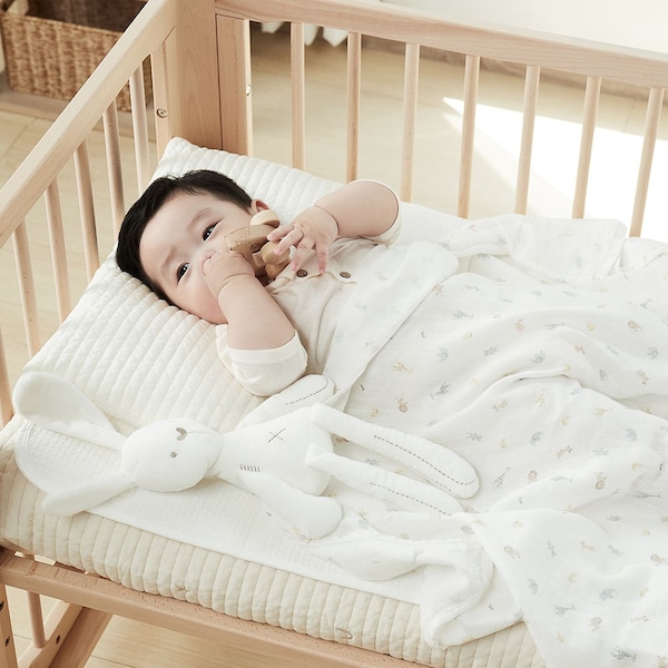 블러썸 뱀부코튼 신생아 블랭킷