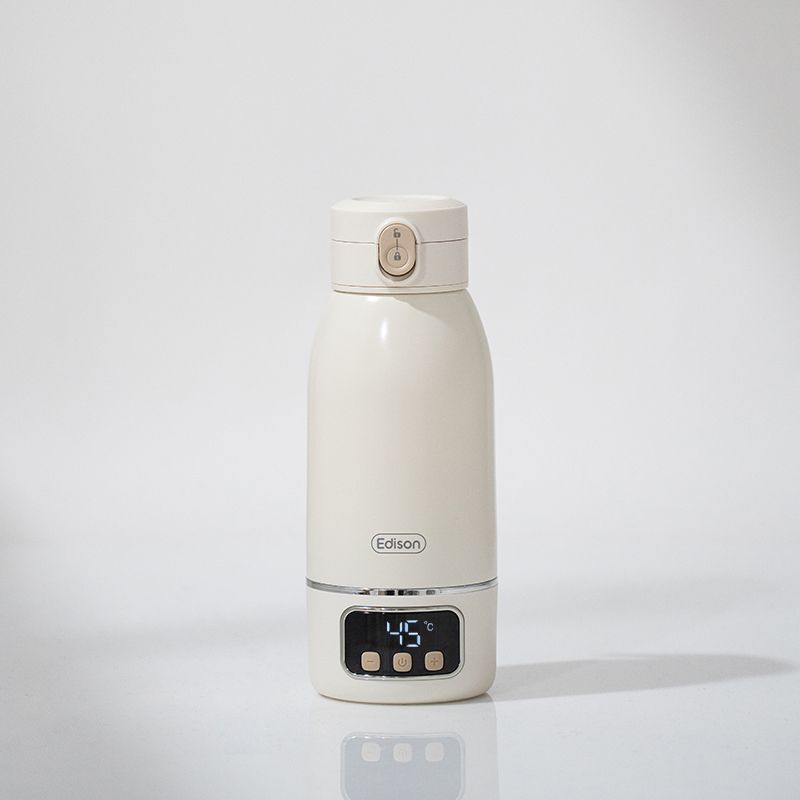 에디슨 휴대용 분유포트 무선 분유 보온병 원터치 텀블러 500ml 여행용 - 최저가 89,000원