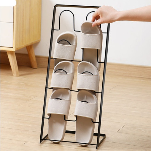 3단 / 4단 실내화 슬리퍼 거치대 걸이 접이식