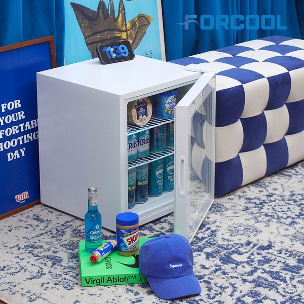 음료수냉장고 쇼케이스 미니 가정용 업소용 음료 술장고 FC-50MS