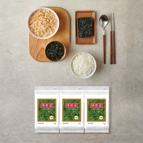 대천 도시락김 5g 54봉