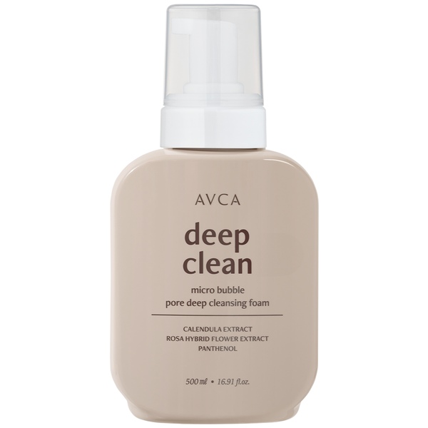 모공 딥 클린 바하 마이크로 버블 대용량 약산성 클렌징폼 500ml