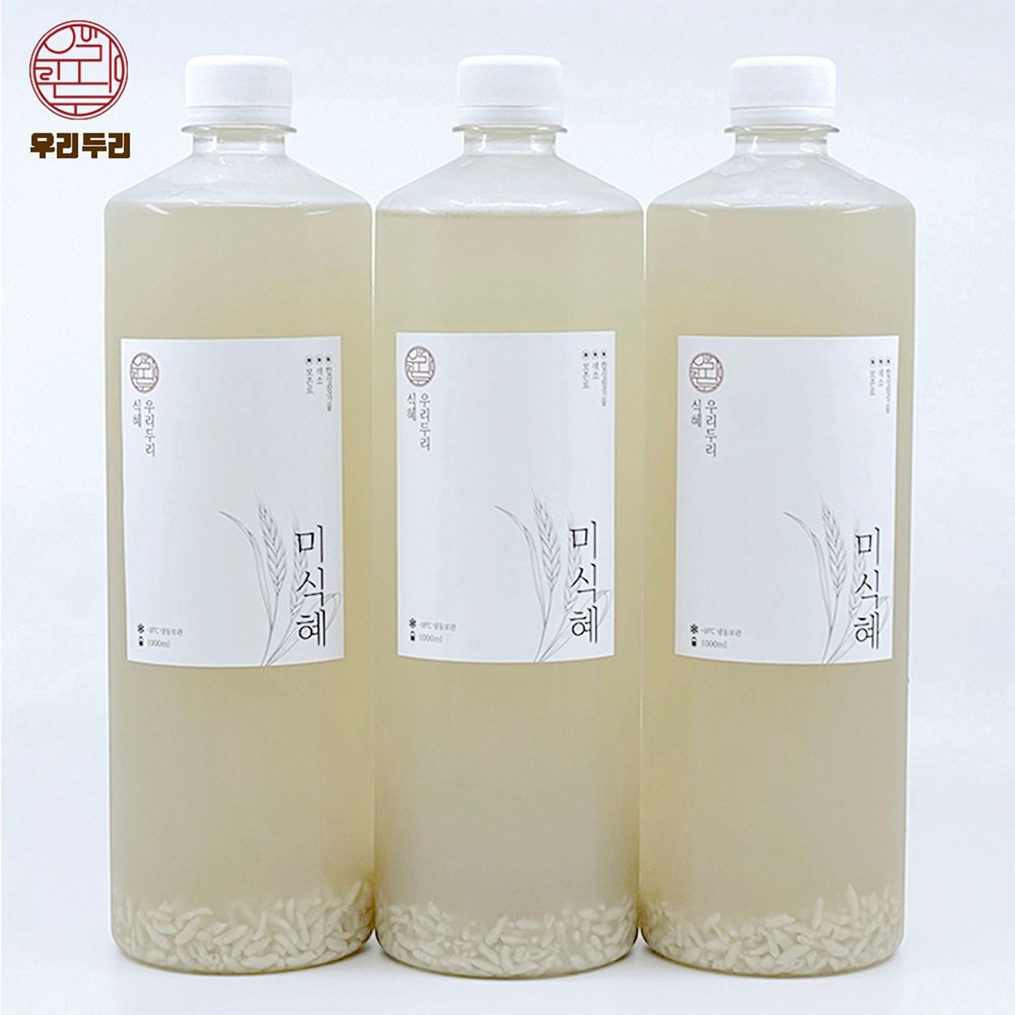 우리두리식혜 전통 수제식혜 미식혜 1L*3개 가격 비교 우리두리머물다 우리두리식혜 전통 수제식혜 미식혜 1L*3개
