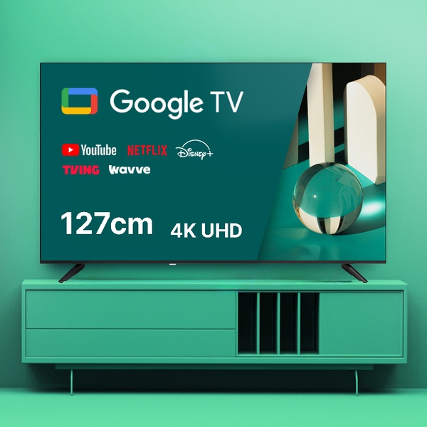 삼탠바이미 구글 스마트 127cm 4K UHD TV 유튜브 넷플릭스 OTT 티비