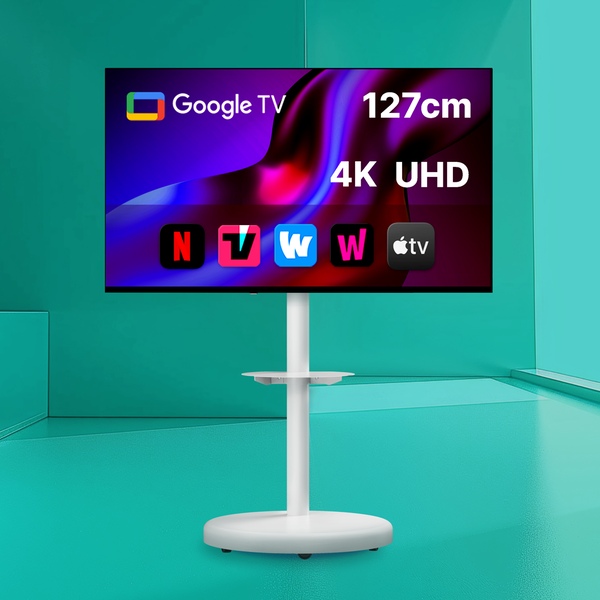 삼탠바이미 127cm(50인치) 스마트 구글 4K UHD TV 세트 삼텐바이미