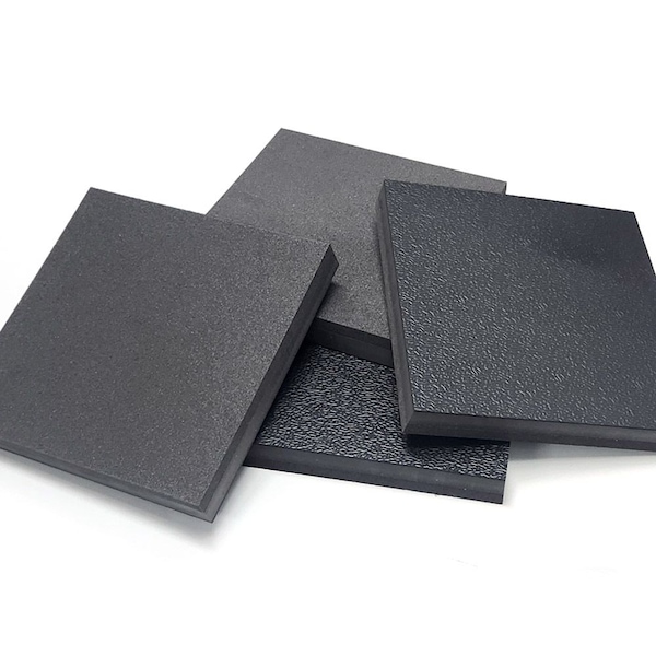 충격 흡수 방진 초고경도 매트 패드 100x100x27mm 4개