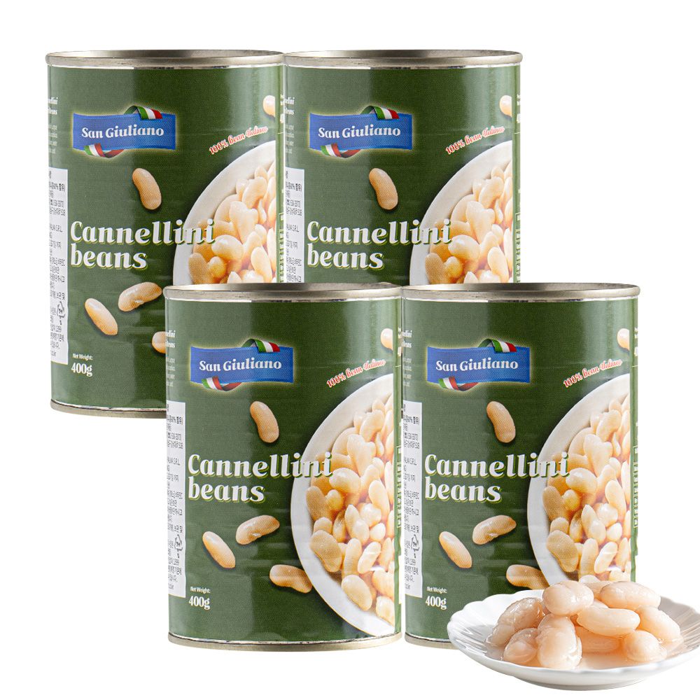 까넬리니빈 400g*4개/6개/12개 가격 비교 산줄리아노 까넬리니빈 400g*4개/6개/12개