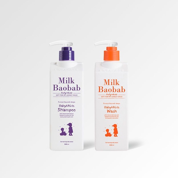 키즈 샴푸 500ml+키즈 워시 500ml