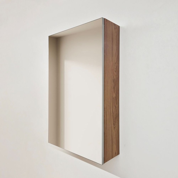 전면 거울 심플 원도어 욕실장 500X800mm