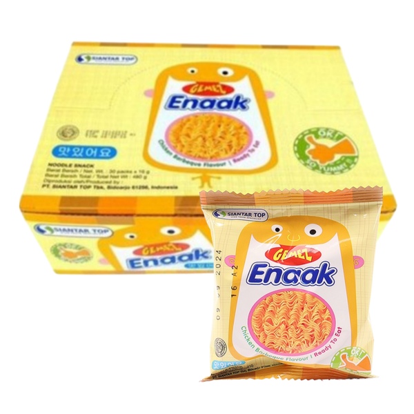 게메즈 에낙 라면과자 치킨맛 (16g*30개) 1박스