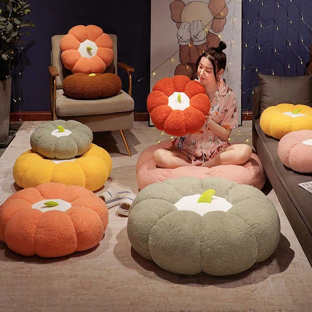 의지몰 키높이 호박방석 의자 원형 사무실 대형 방석 의자쿠션