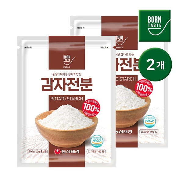 본테이스트 감자전분 500g*2개