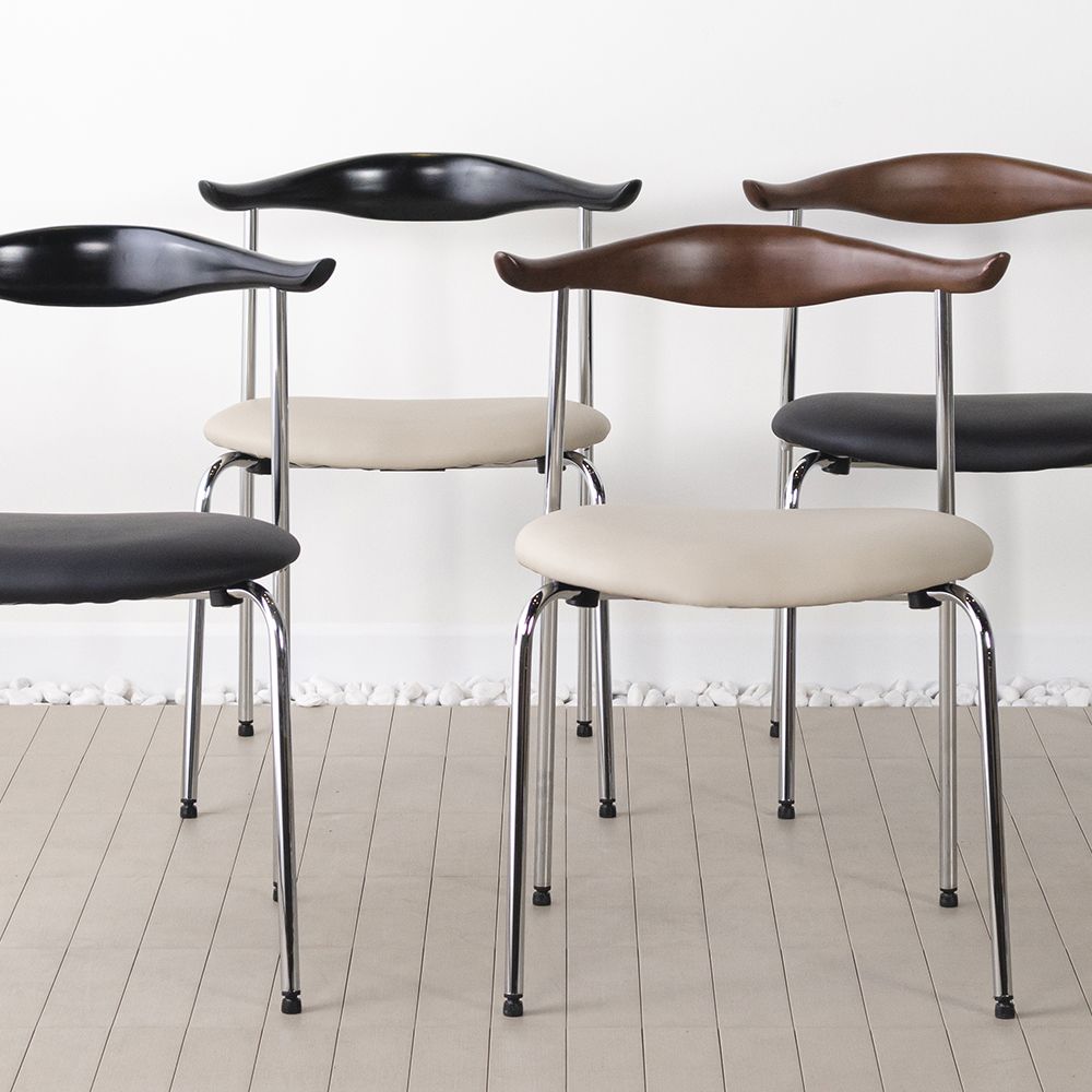 スチールチェア　カウチェア　ダイニングチェア　NEWTRO COW CHAIR スチールチェアカウチェアダイニングチェアNEWTRO COW CHAIR