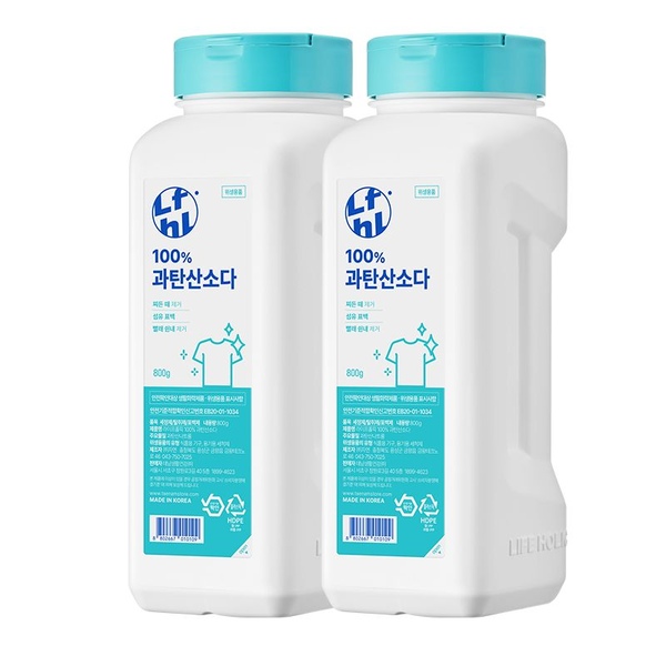 100% 과탄산소다 800g 2개