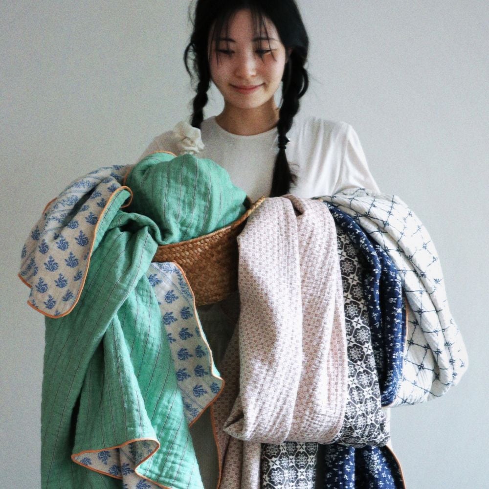 뮬리 4중, 트리플 거즈 에스닉 블랭킷 12colors 가격 추이 메종드룸룸 뮬리 4중, 트리플 거즈 에스닉 블랭킷 12colors - 최저가 30,400원